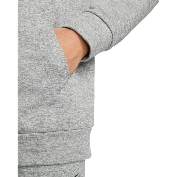 Nike Men's Therma Fit Hoodie Fitness Full Zip Heather Grey Size L DQ4830-063 - Picture 5 of 7